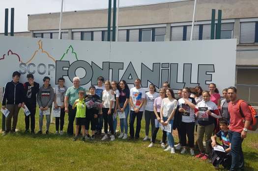Visite de la Scoop Fontanille