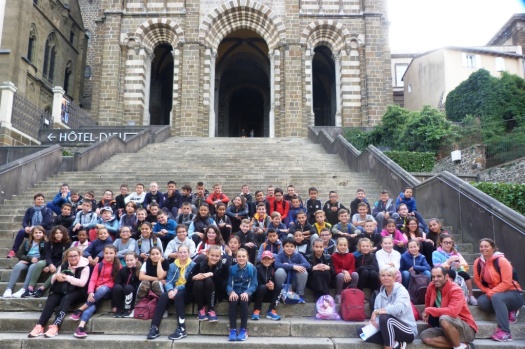 Les 6° sur le chemin de St Jacques de Compostelle