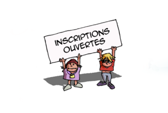 Inscriptions ouvertes