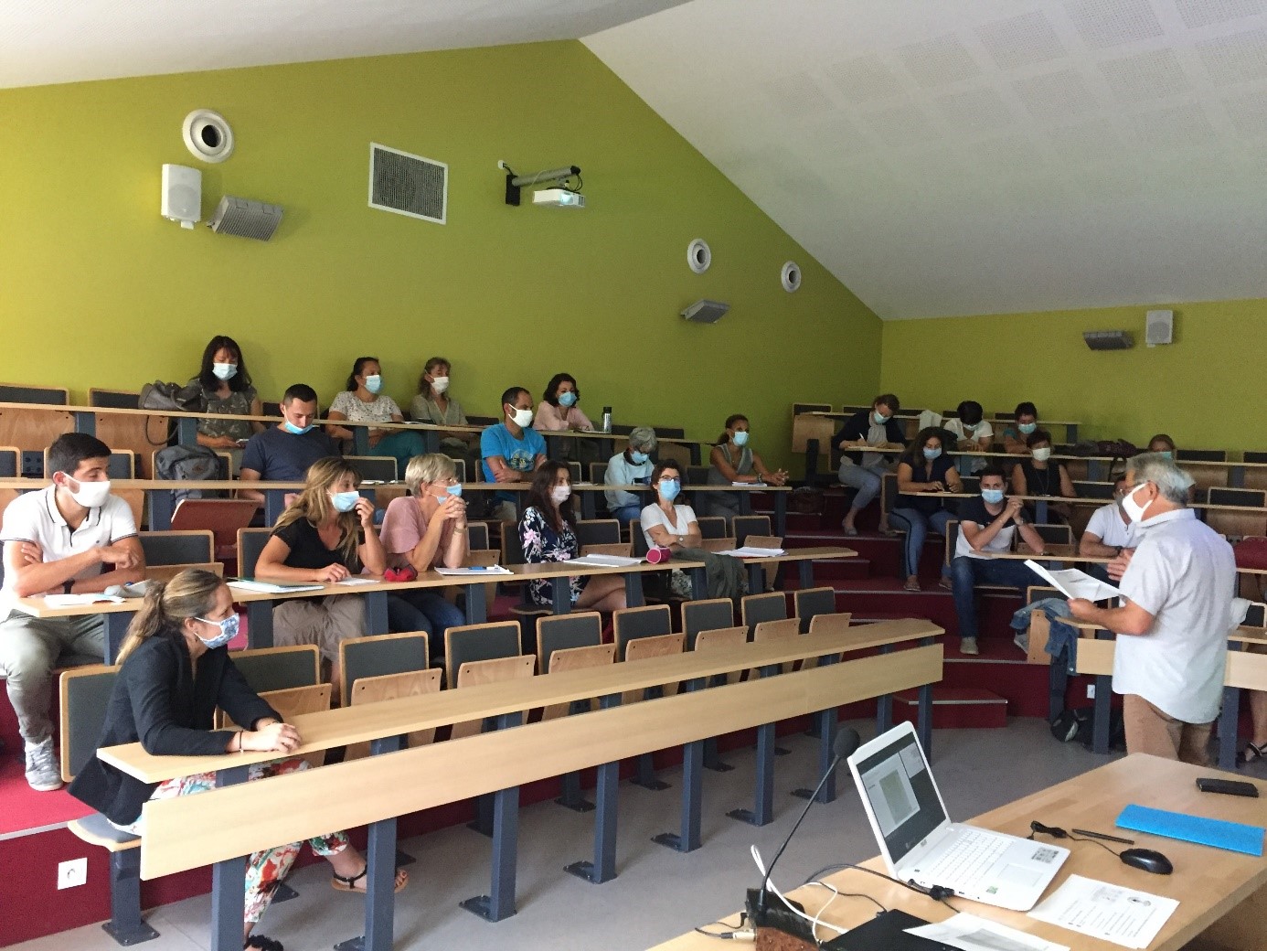 Pré-rentrée studieuse pour les professeurs du Collège St-Louis