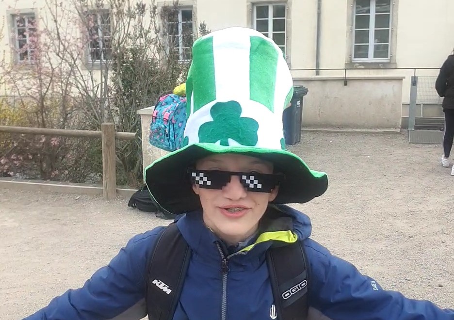 Une touche de vert pour la St Patrick !