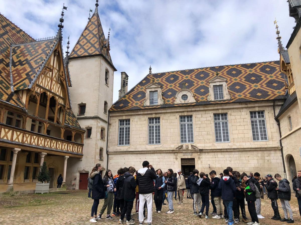Les collégiens en Bourgogne !
