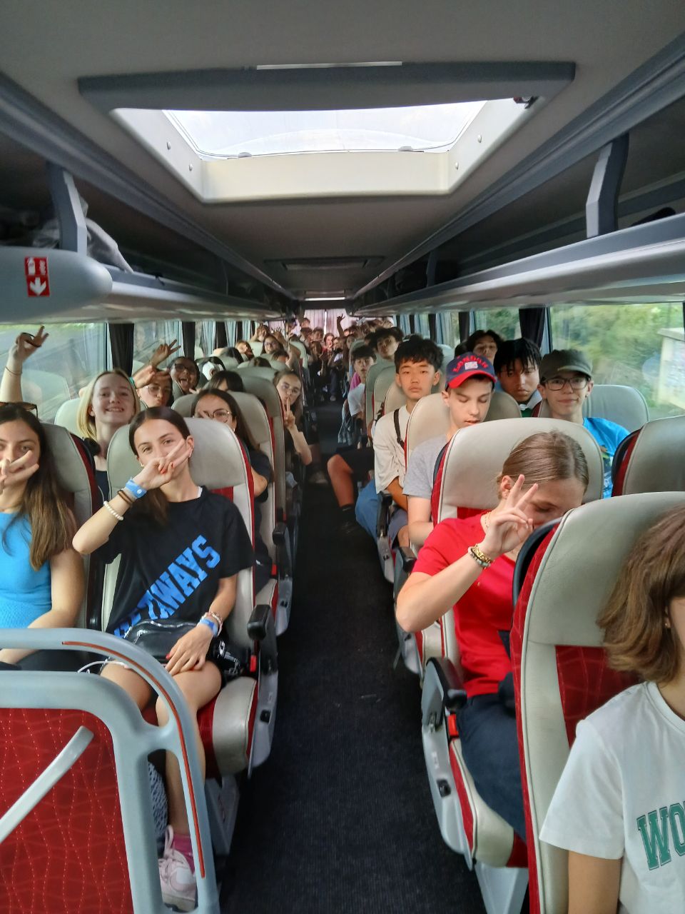 C'est parti pour l'Angleterre !