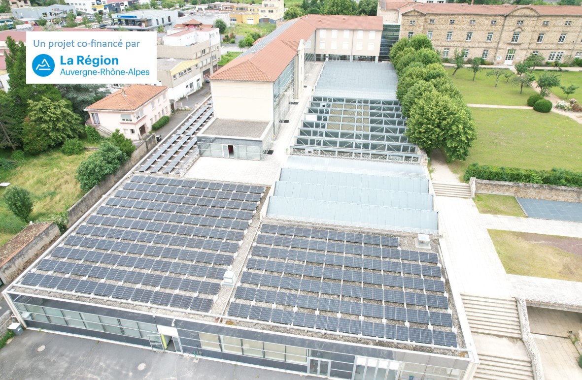 Nouvelle source d'énergie au lycée La Chartreuse